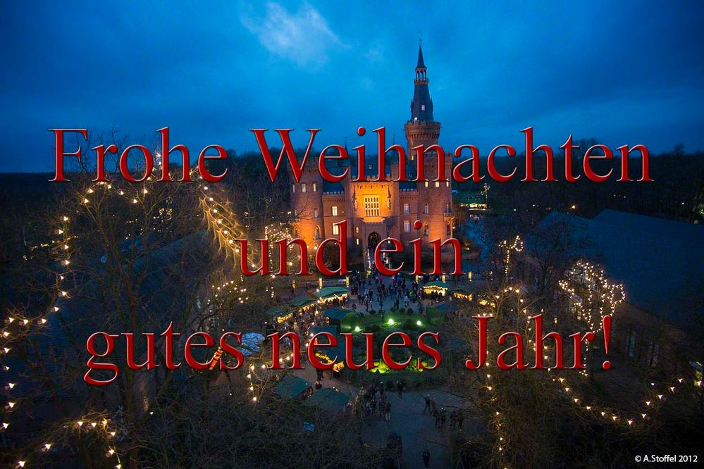 Frohe Weihnachten und ein gutes neues Jahr!