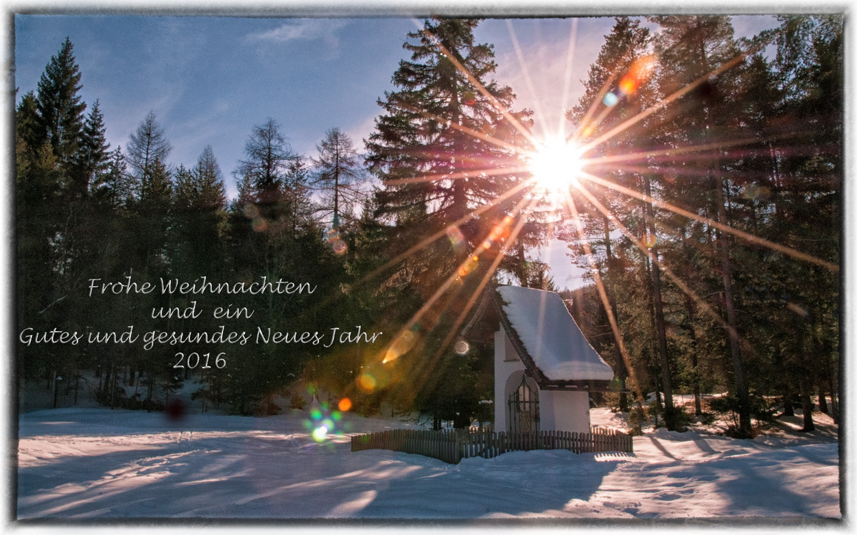 Frohe Weihnachten Und Ein Gutes Neues Jahr Karte  Karte