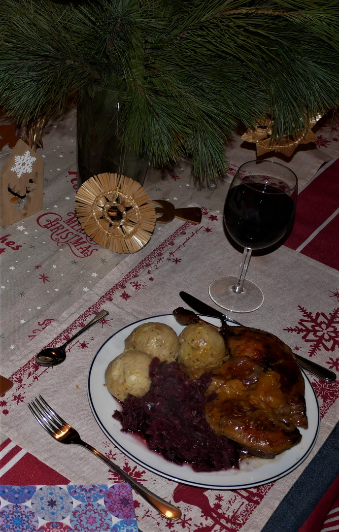 Frohe Weihnachten und Guten Appetit