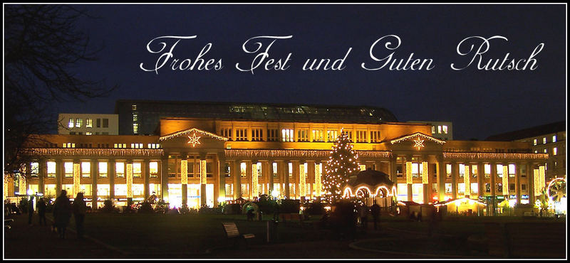 Frohes Fest und Guten Rutsch