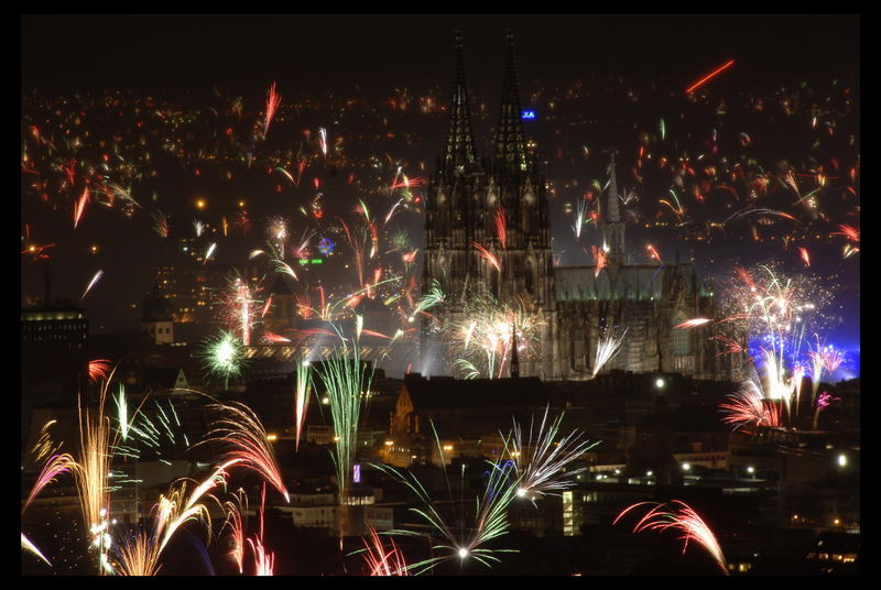 Frohes neues Jahr 2007 aus Köln!