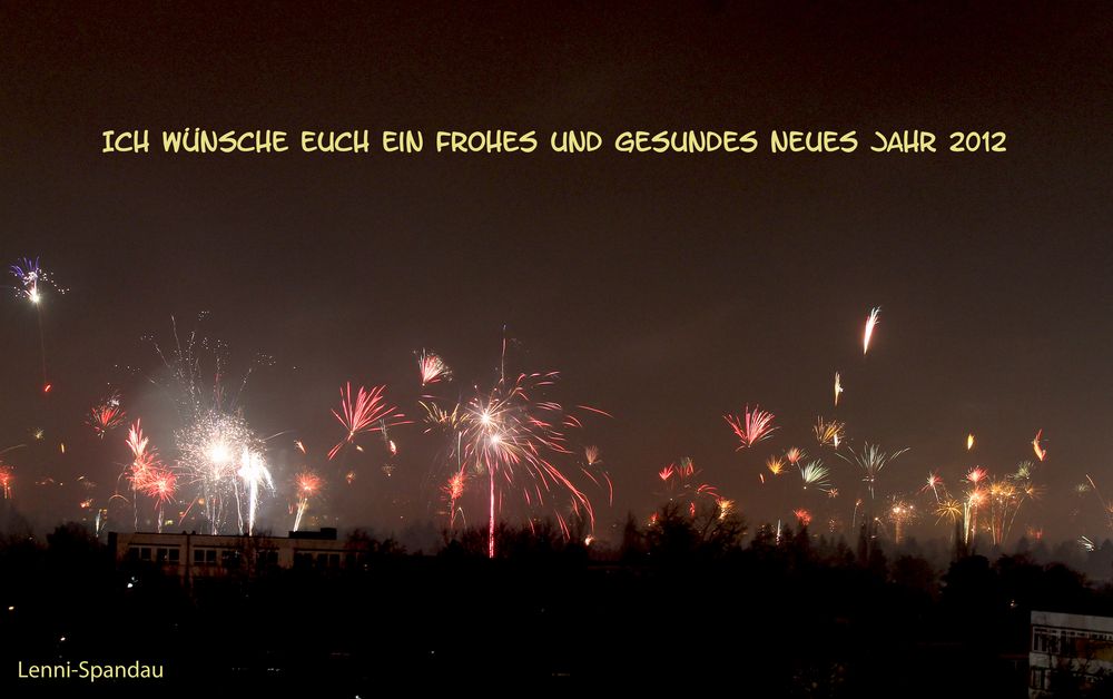 Frohes neues Jahr 2012