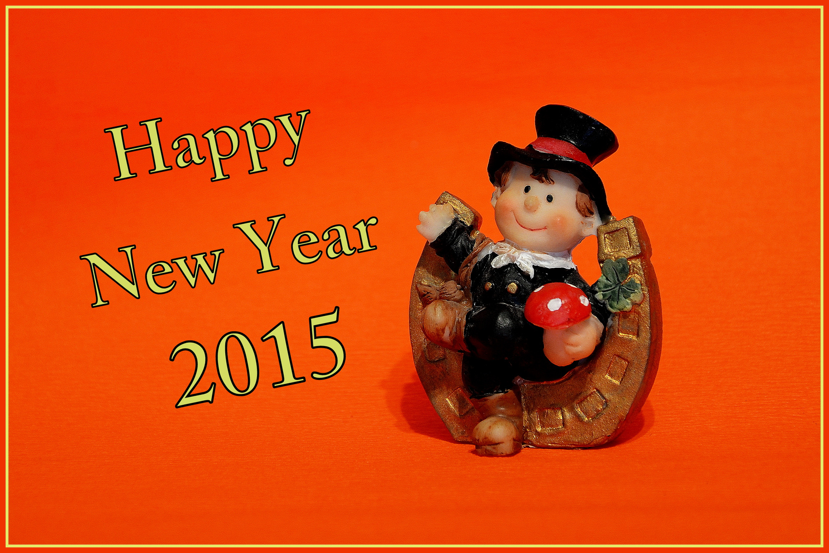 * Frohes neues Jahr 2015 * Foto & Bild gratulation und feiertage