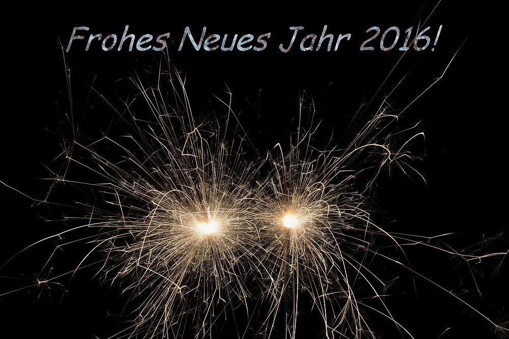 Frohes Neues Jahr 2016!