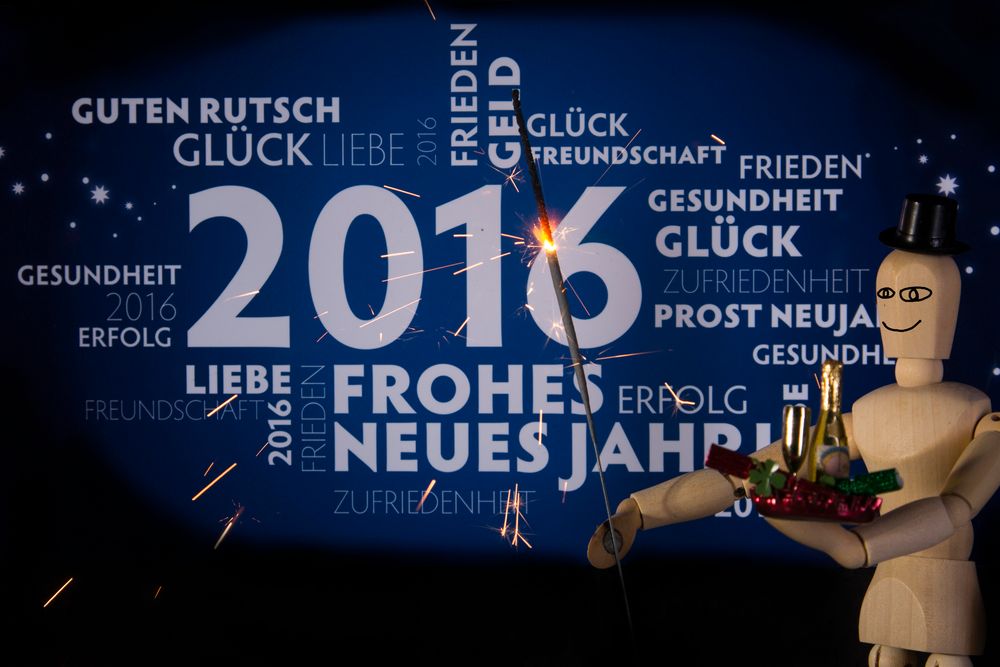 Frohes neues Jahr 2016 ! Foto & Bild karten und kalender