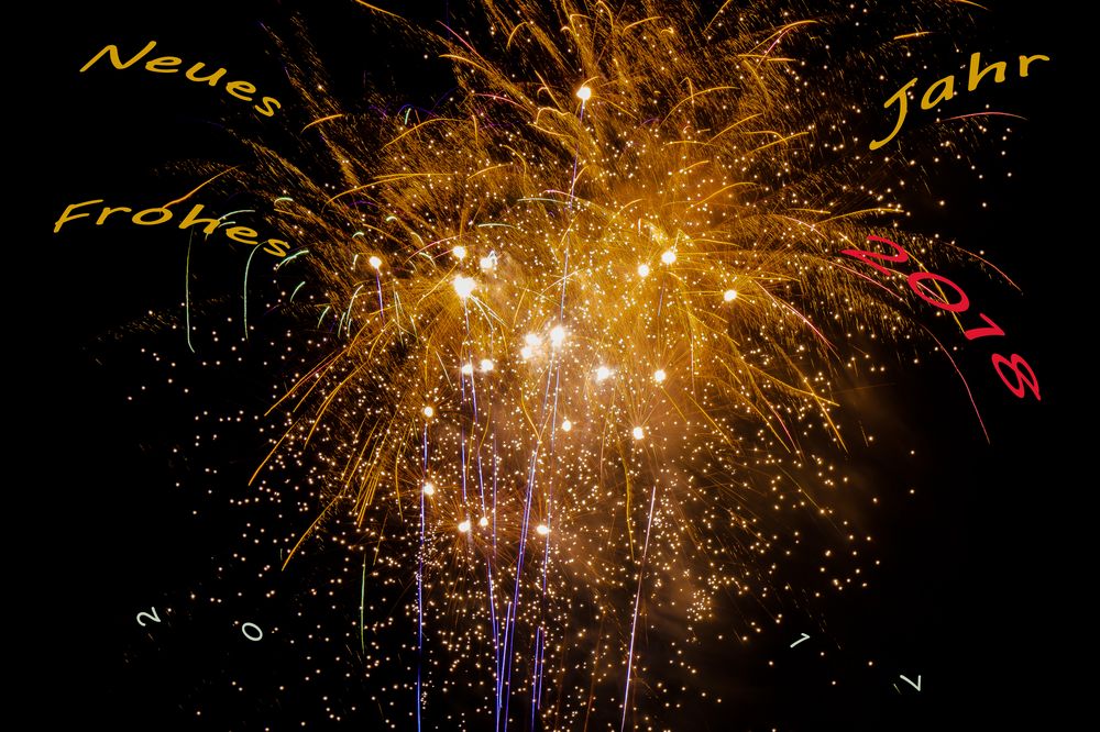 Frohes Neues Jahr Foto & Bild jahreswechsel, feuerwerk, jahresende Bilder auf