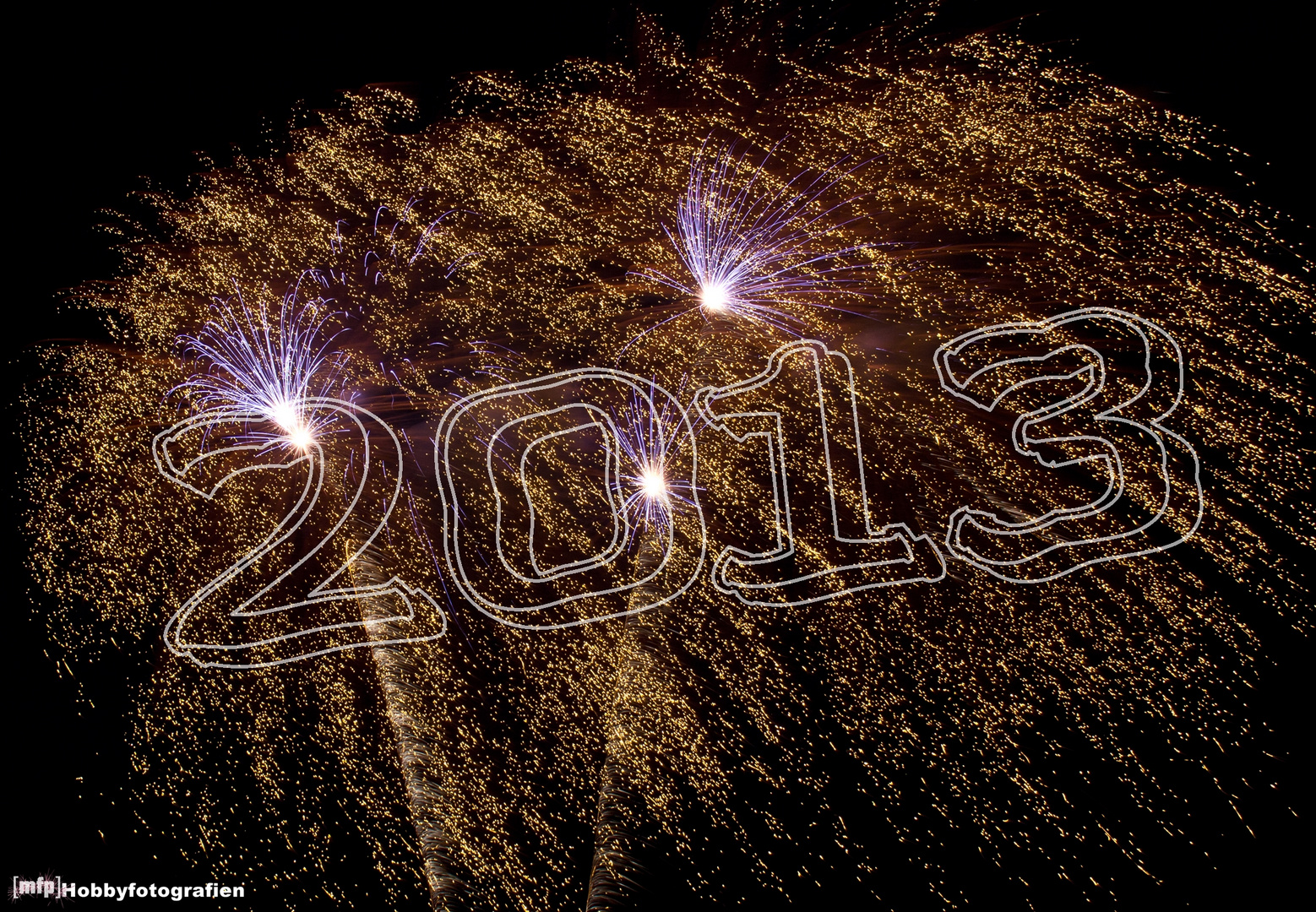 Frohes neues Jahr - Silvester 2012/2013 -