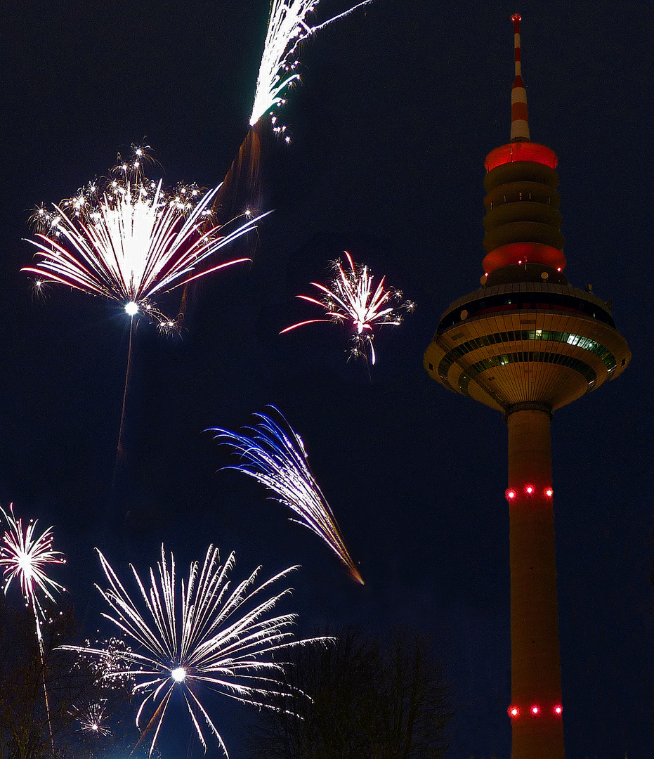 Frohes Neujahr aus Frankfurt