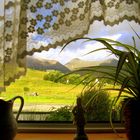 From a window on the Isle of Skye