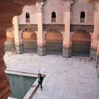 From above: Medersa Ben Youssef