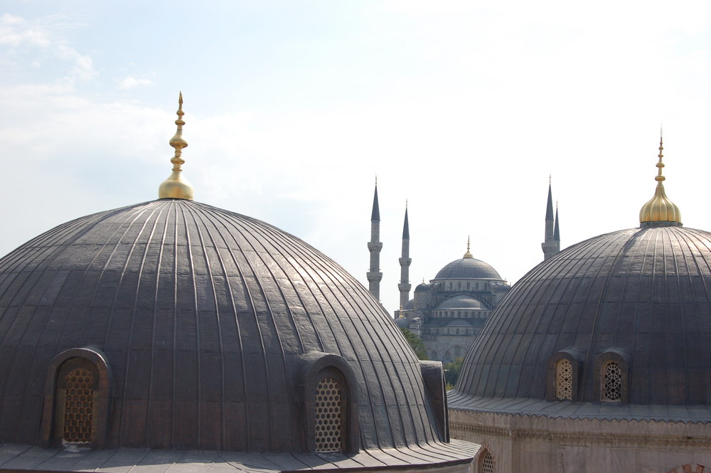 From Ayasofya to Sultanahmet ( or view like in old James Bond movie)