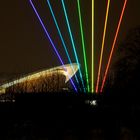 "from one to many" - laser powered rainbow