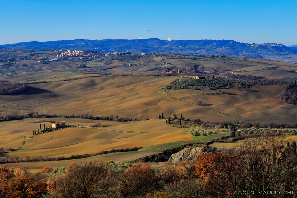 From Pienza....