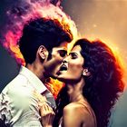 From political passion to love passion... Two lovers, a burning love, fire that blazes....