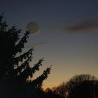 From sunset to moonrise