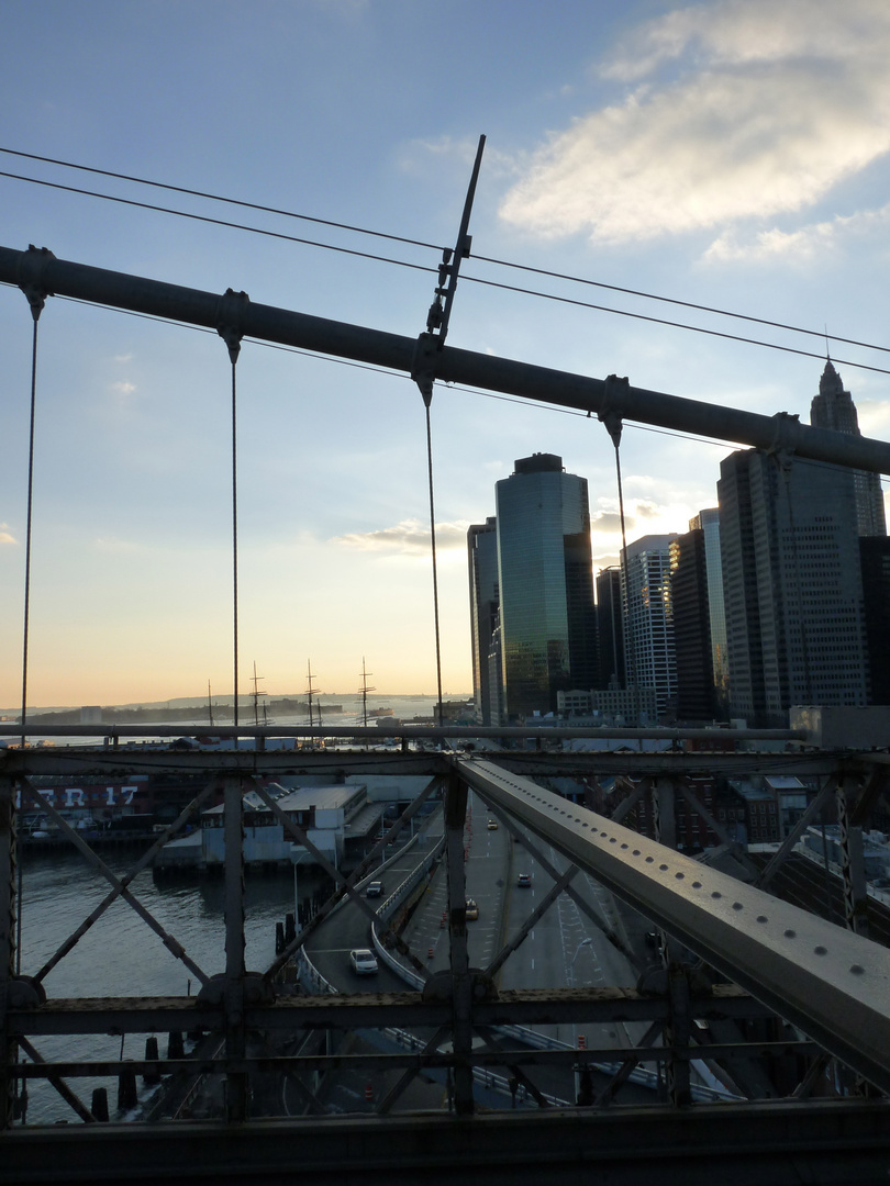 From the Brooklyn bridge