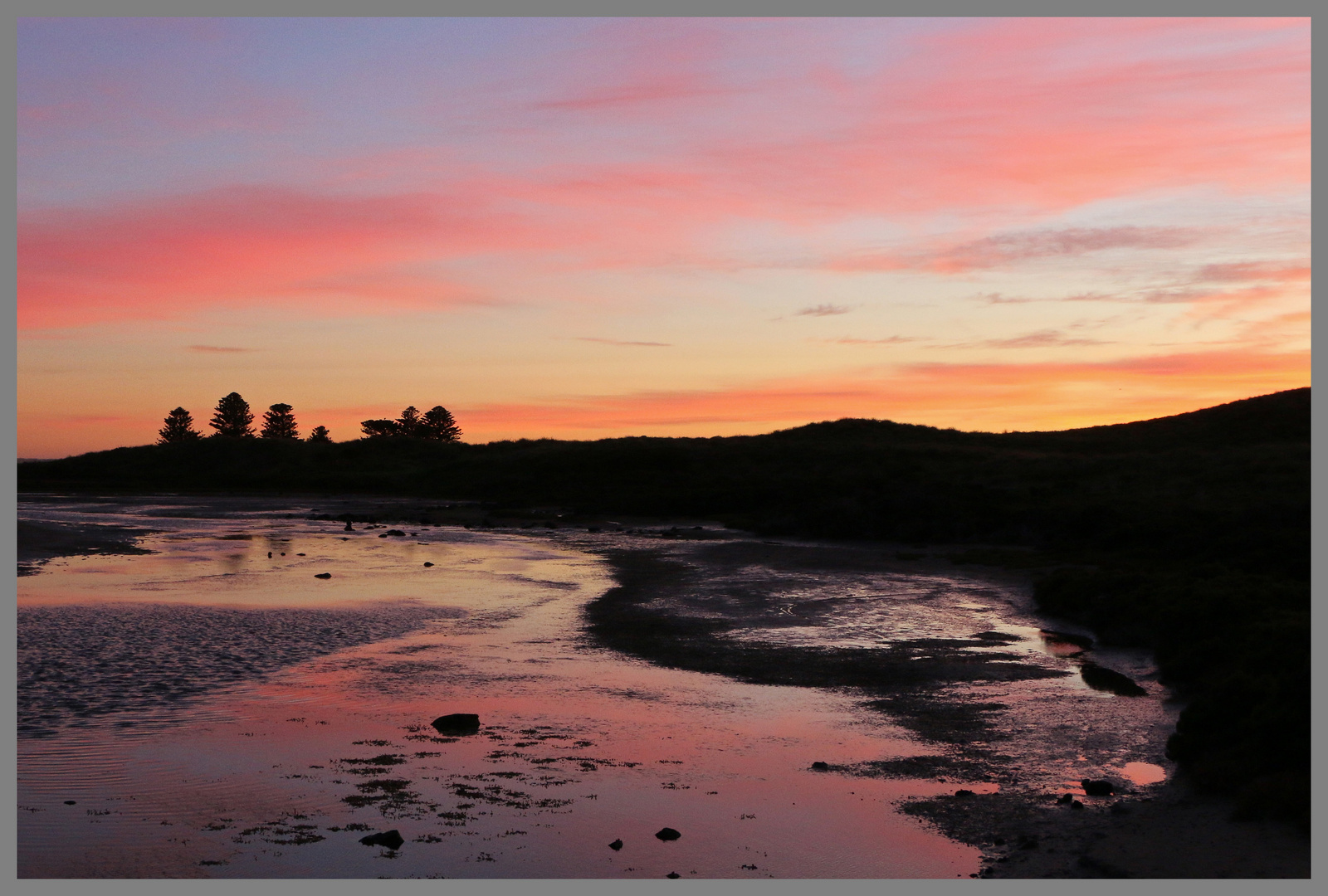 from the griffiths island causeway 6 early morning