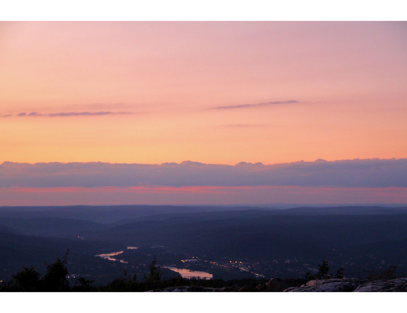 from the highest point in New Jersey