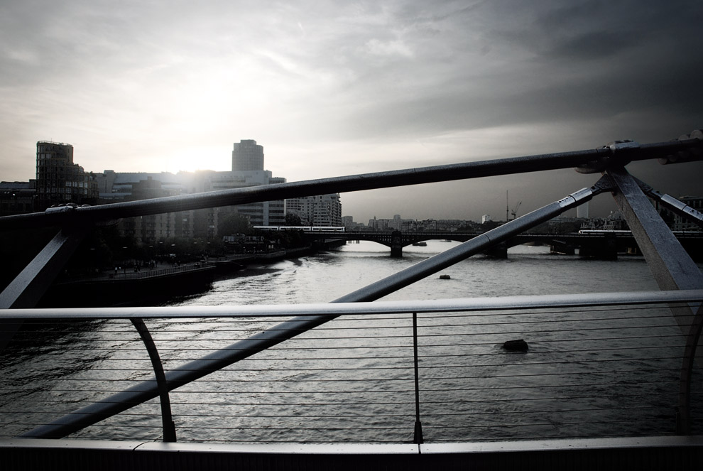 from the Millenium bridge