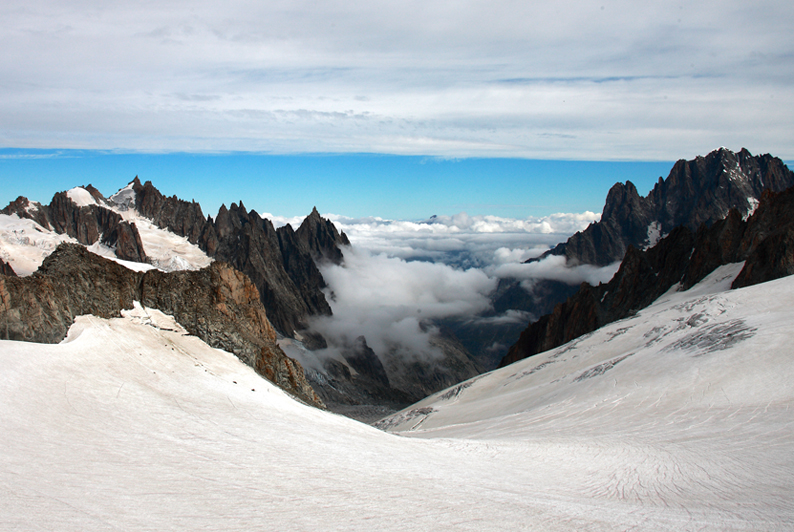 from the mont blanc