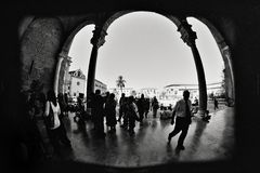 From the narthex of the Cathedral of Cefalù