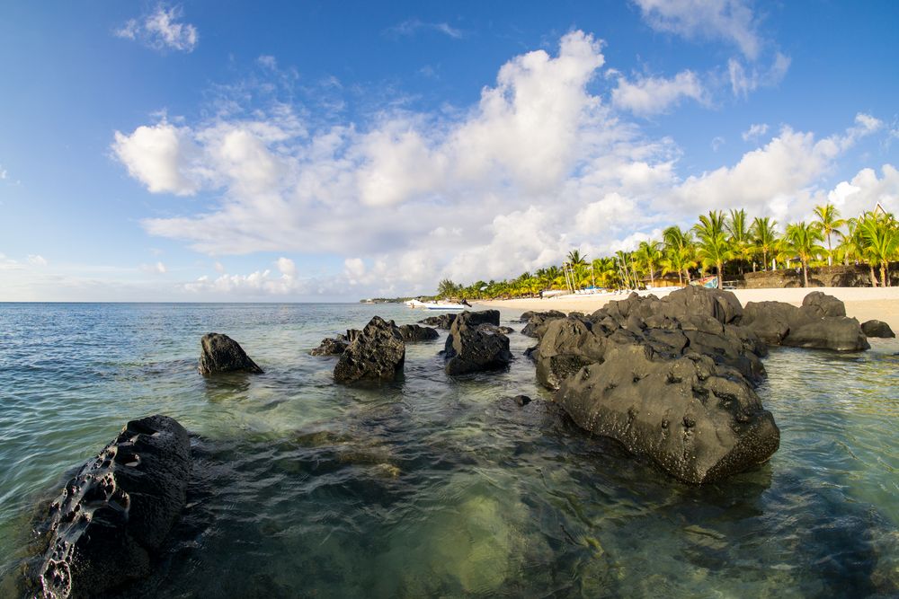 From the rocks to the beach