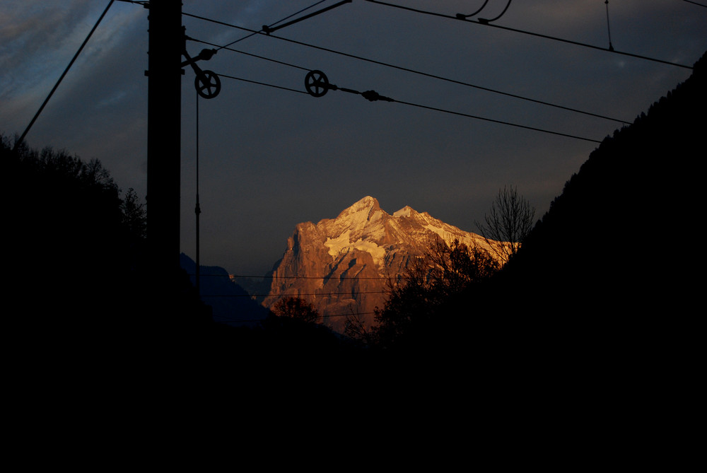 From the Train to the Mountain