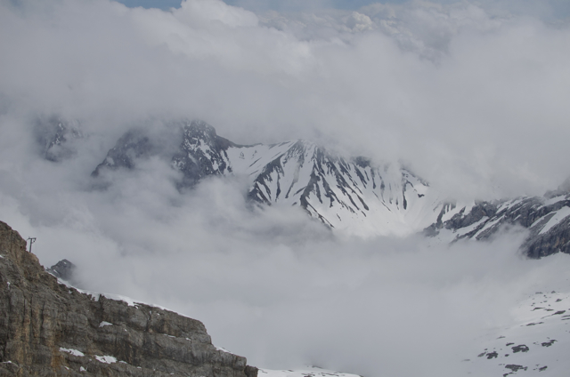 from the zugspitze