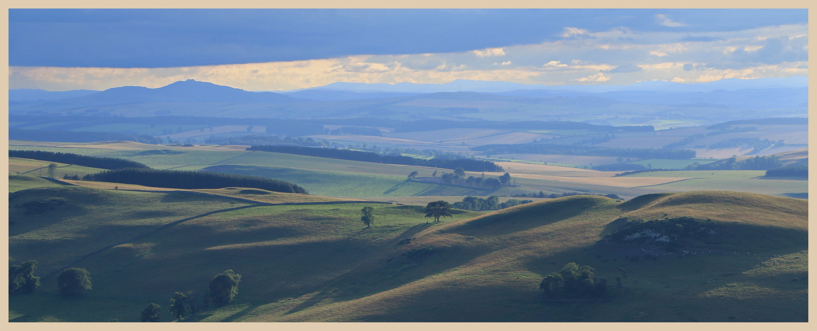 from wideopen hill 5 at dusk