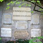 Frommannsches Erbbegräbnis auf dem Johannisfriedhof in Jena