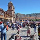 Fronleichnam auf dem Plaza de Armas in Cusco