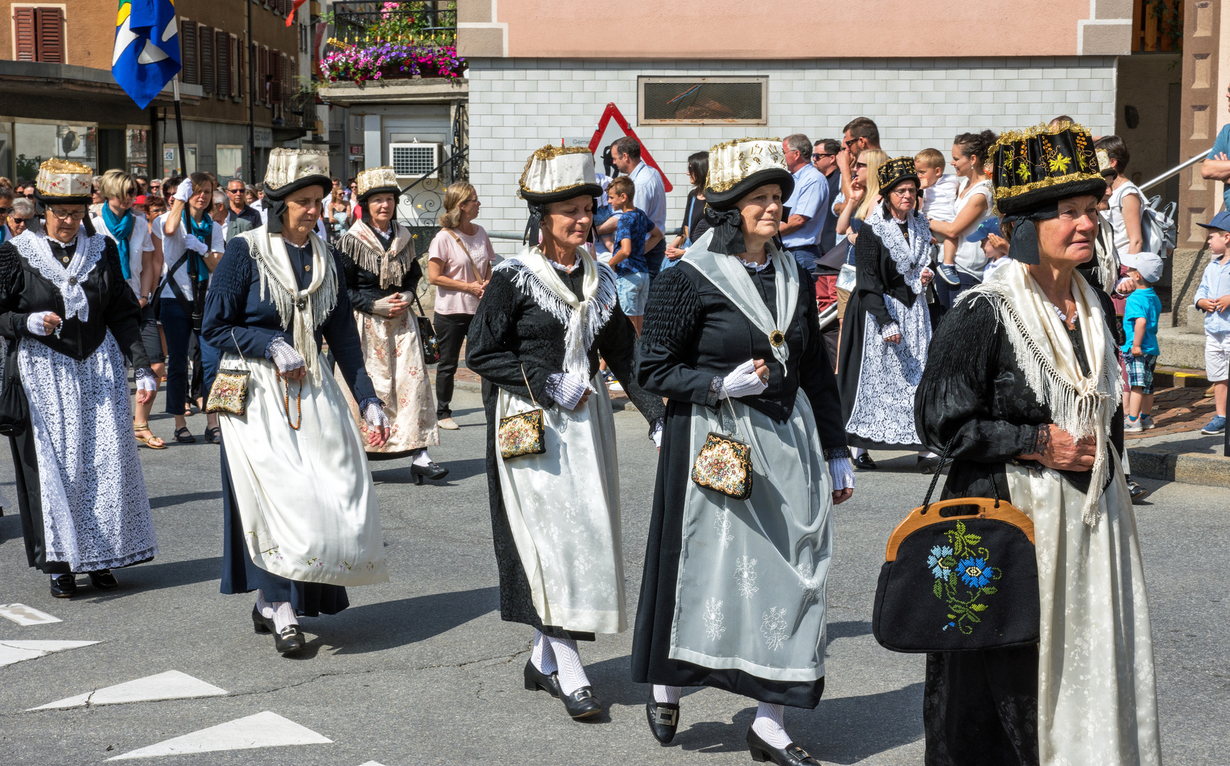 Fronleichnamsprozession Naters Wallis 2019