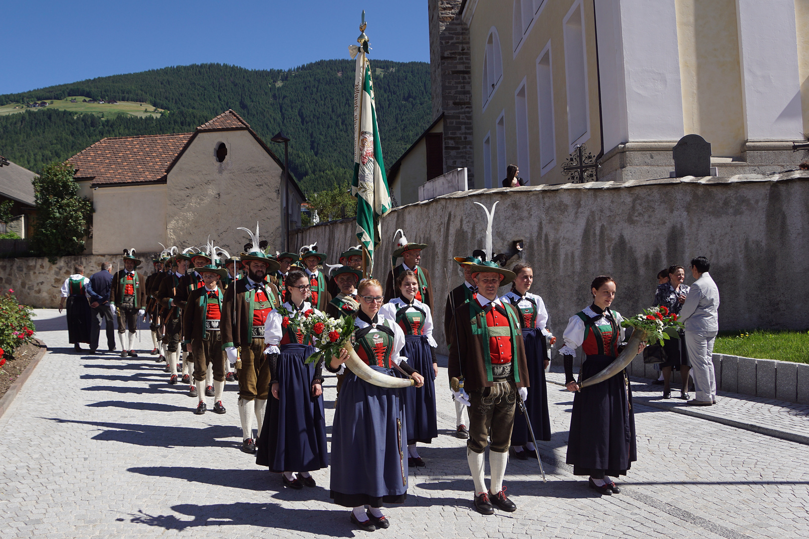 Fronleichnamsprozession Südtirol