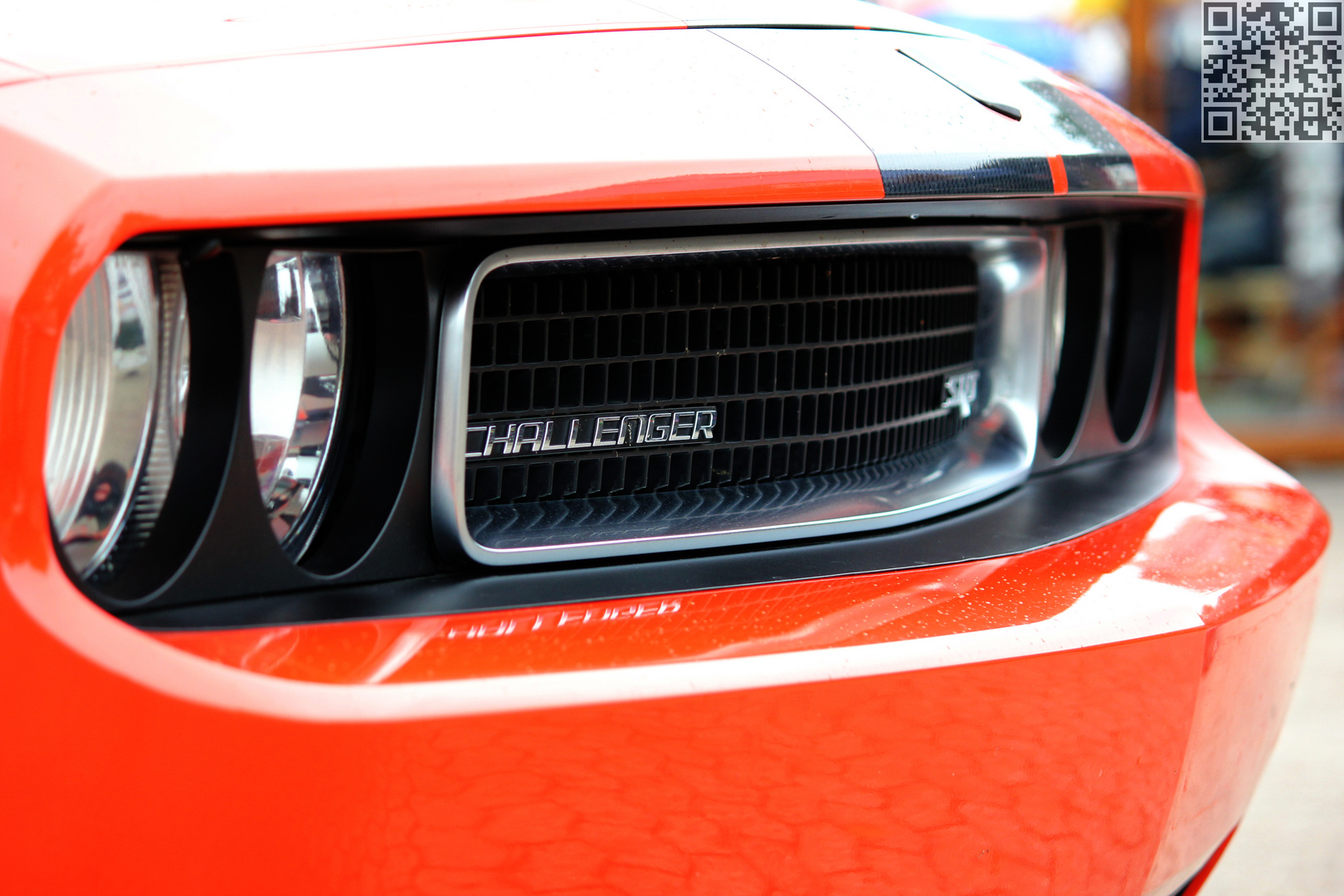 Front des Dodge Challenger SRT