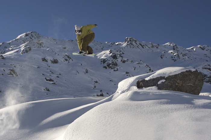 Frontside Grab Shifty