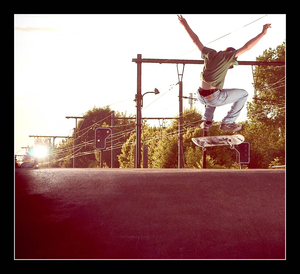 frontside kickflip