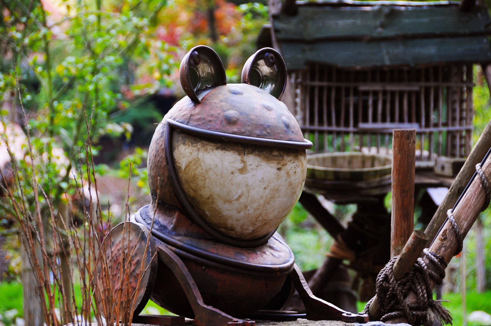 Frosch im Phantasialand