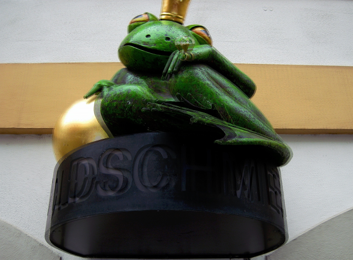 Froschkönig aus Bautzen (für Polfilter-Monitore)