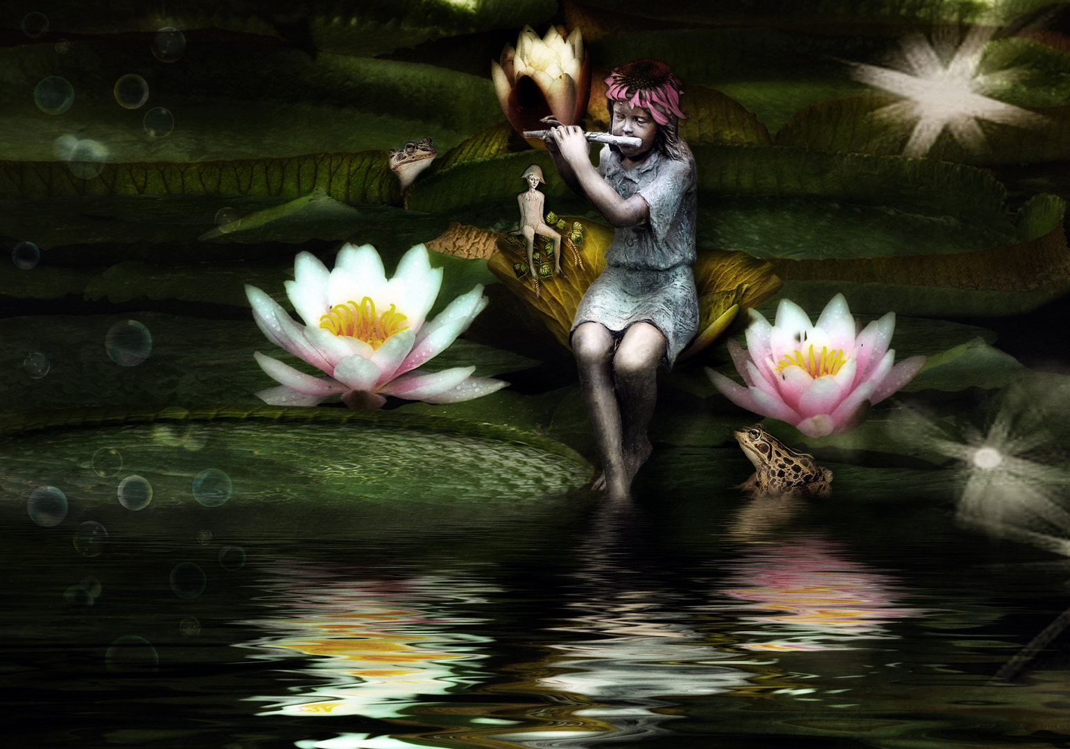 Froschkonigin Foto Bild Spezial Composing Digiart Bilder Auf Fotocommunity