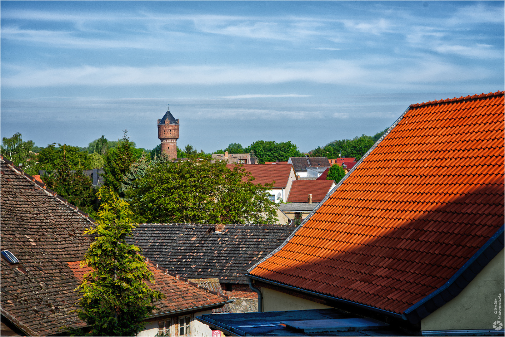 Frose, Blick zum Wasserturm