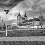 Frose, Blick zur Stiftskirche St. Cyriakus