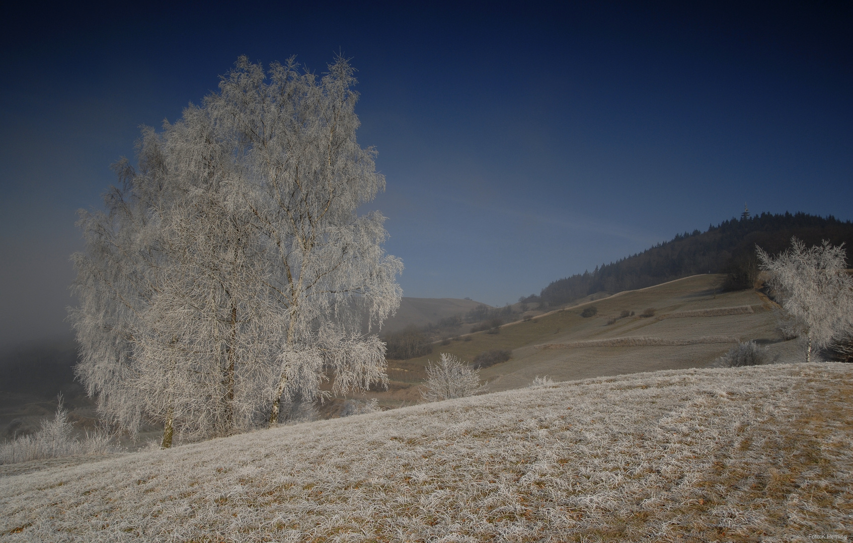 Frost am Berg