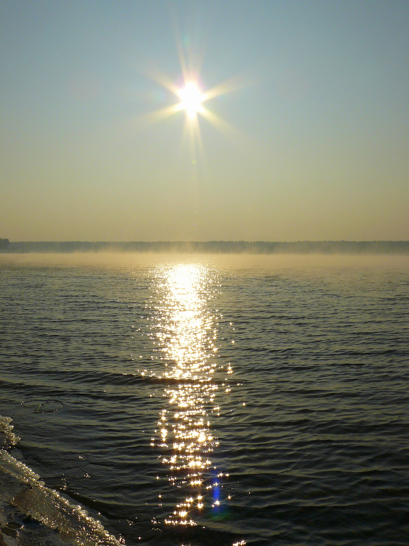 Frost am Helenesee