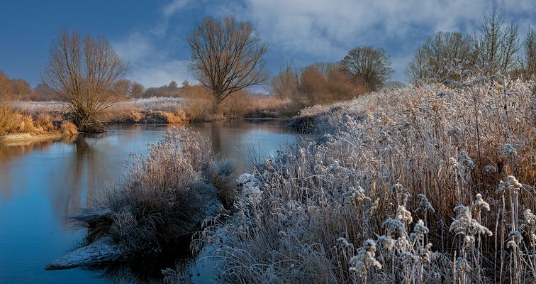 Frost an der Lippe