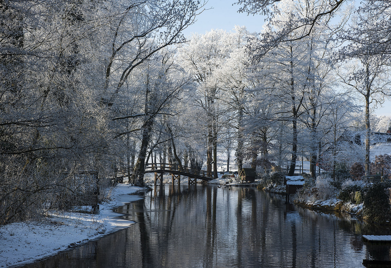 Frost an der Wümme