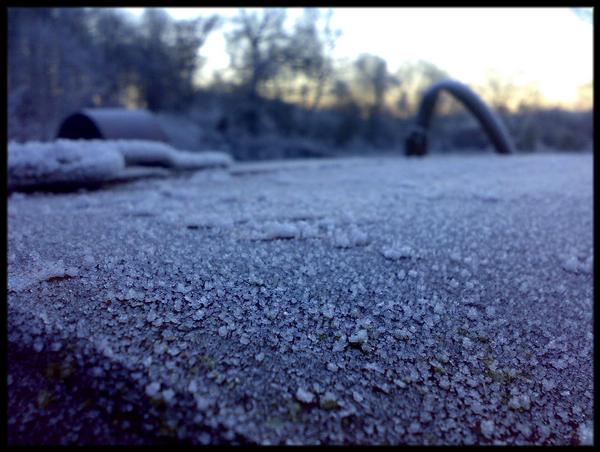 Frost auf Rost