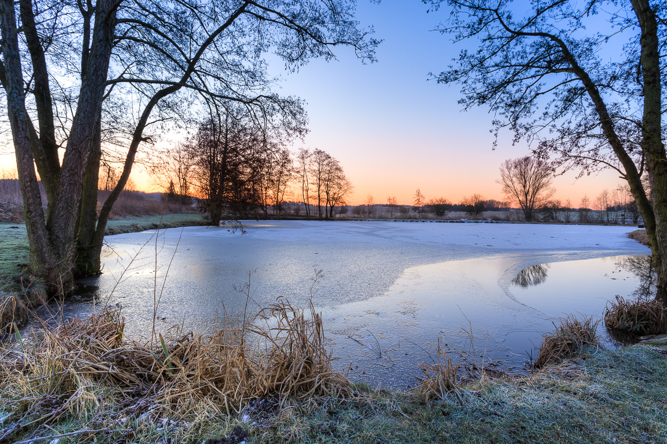 Frost im Februar Foto & Bild jahreszeiten, winter, see Bilder auf
