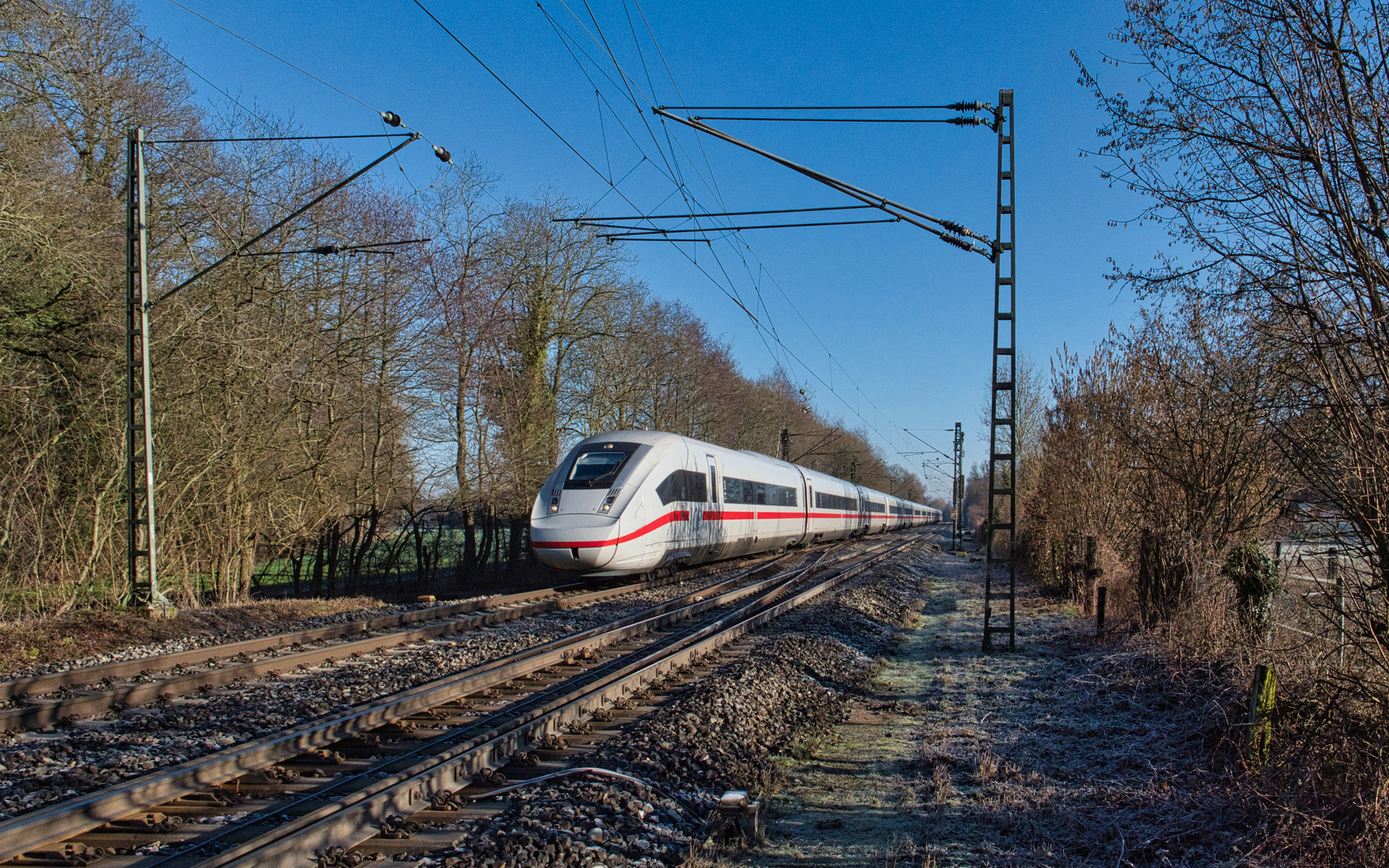 Frostig im Münsterland