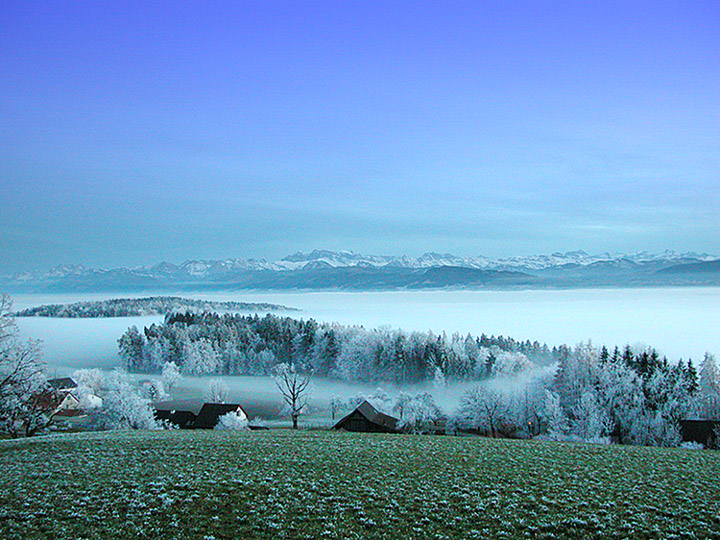 Frostige Abendstimmung