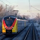 Frostige Begegnung bei Babenhausen